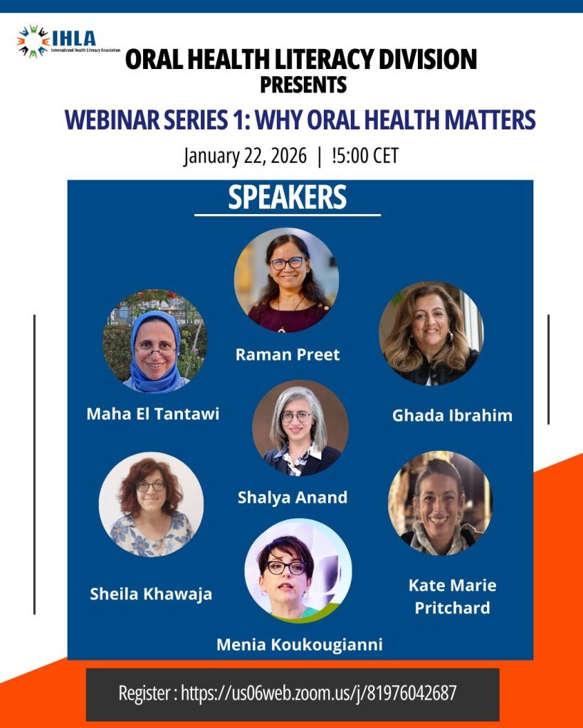 Webinar Series 1: Why does oral health matter